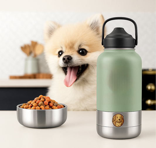 3-in-1 Hunde-Trinkflasche "TUNG"